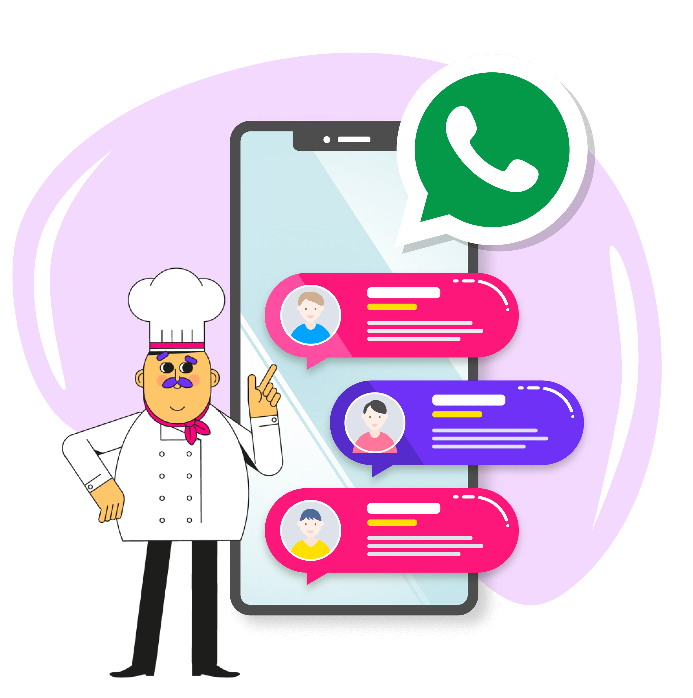Demonstracao do NaturalBot no celular